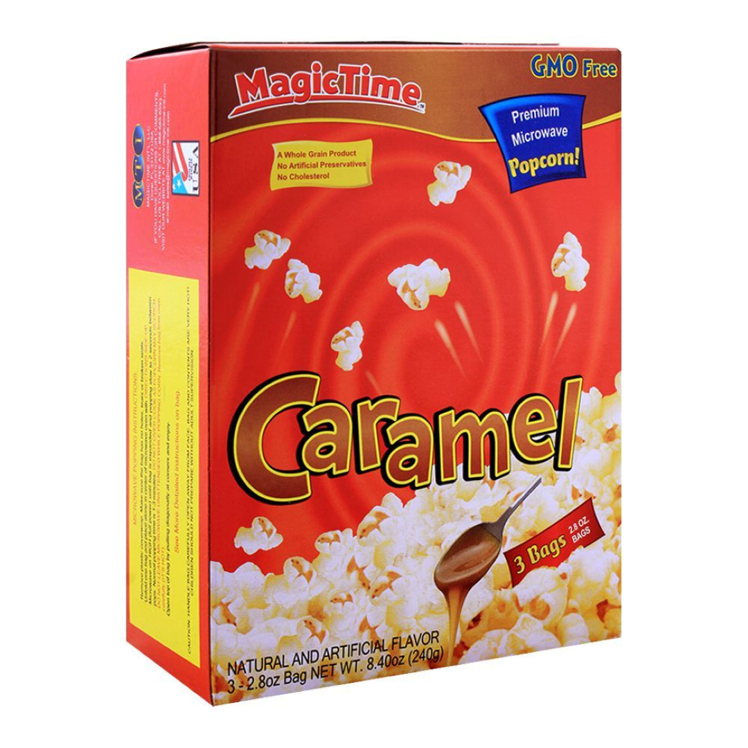 MAGIC TIME CARAMEL POPCORN